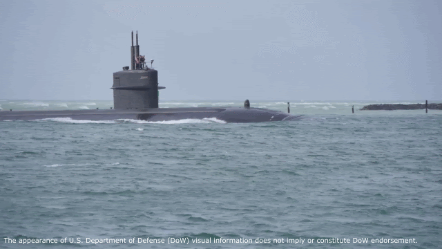 USS Bremerton animation