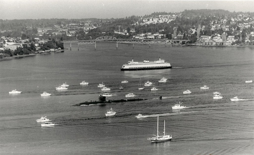 USS Bremerton Arrival in October 1986