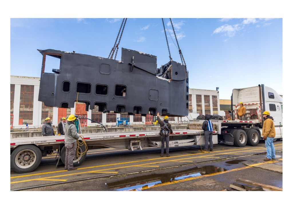 Ex- USS Norfolk Sail Moving Out